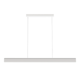 Munia 1500mm LED Linea Ribbed Paintable Gypsum Plaster Finish Pendant Light