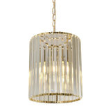Crane Modern Luxe Crystal Pendant Light Gold