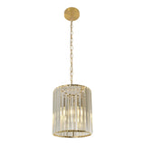 Crane Modern Luxe Crystal Pendant Light Gold