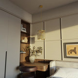 Crane Modern Luxe Crystal Pendant Light Gold