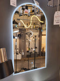 Remer Arch LED Light Up Bathroom Mirror Light