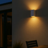 Lorsa LED IP65 Tri-Colour Exterior Square Tube Wall Light