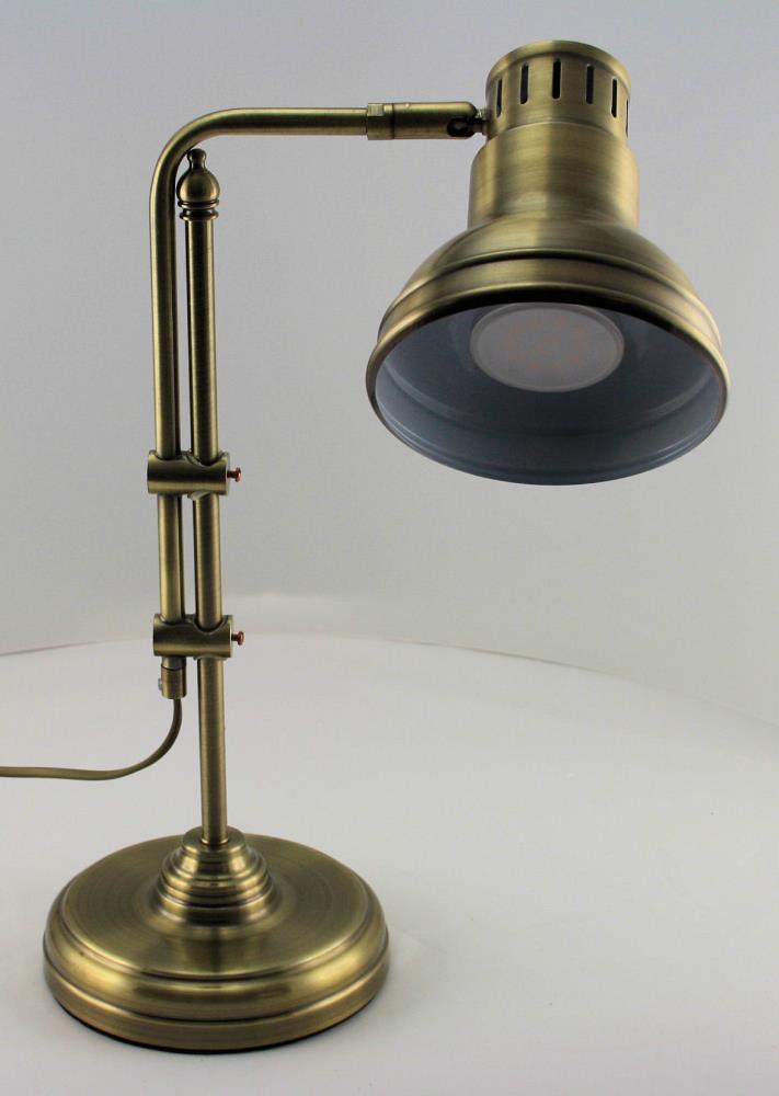 Toongabbie TL024 Federation Metal Reading Table Lamp Roundabout