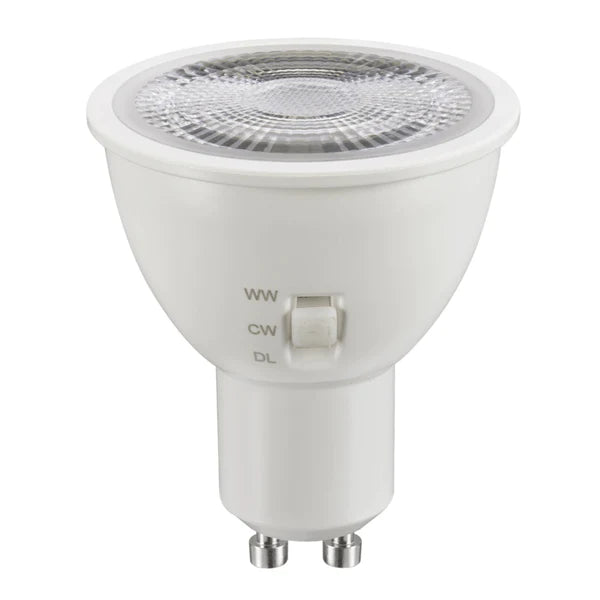 6w LED GU10 Globe CCT Tri Colour Roundabout Lighting