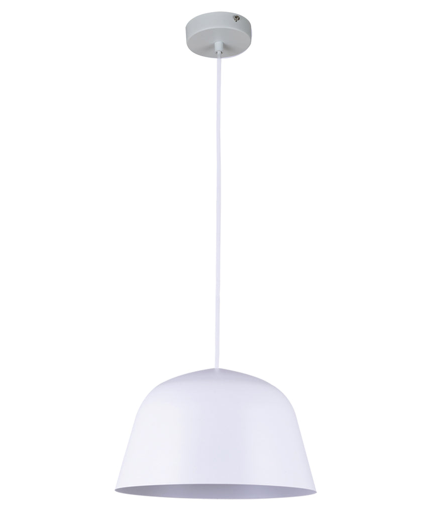 Pastel 1lt Metal Dome Pendant Light