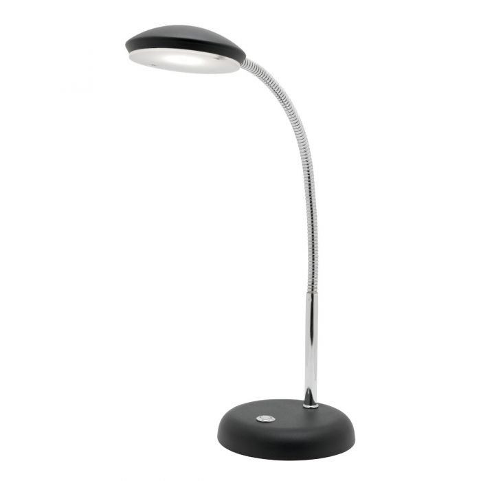 Reading table top with lamp