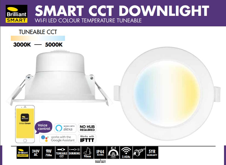 Smart wifi sale downlight