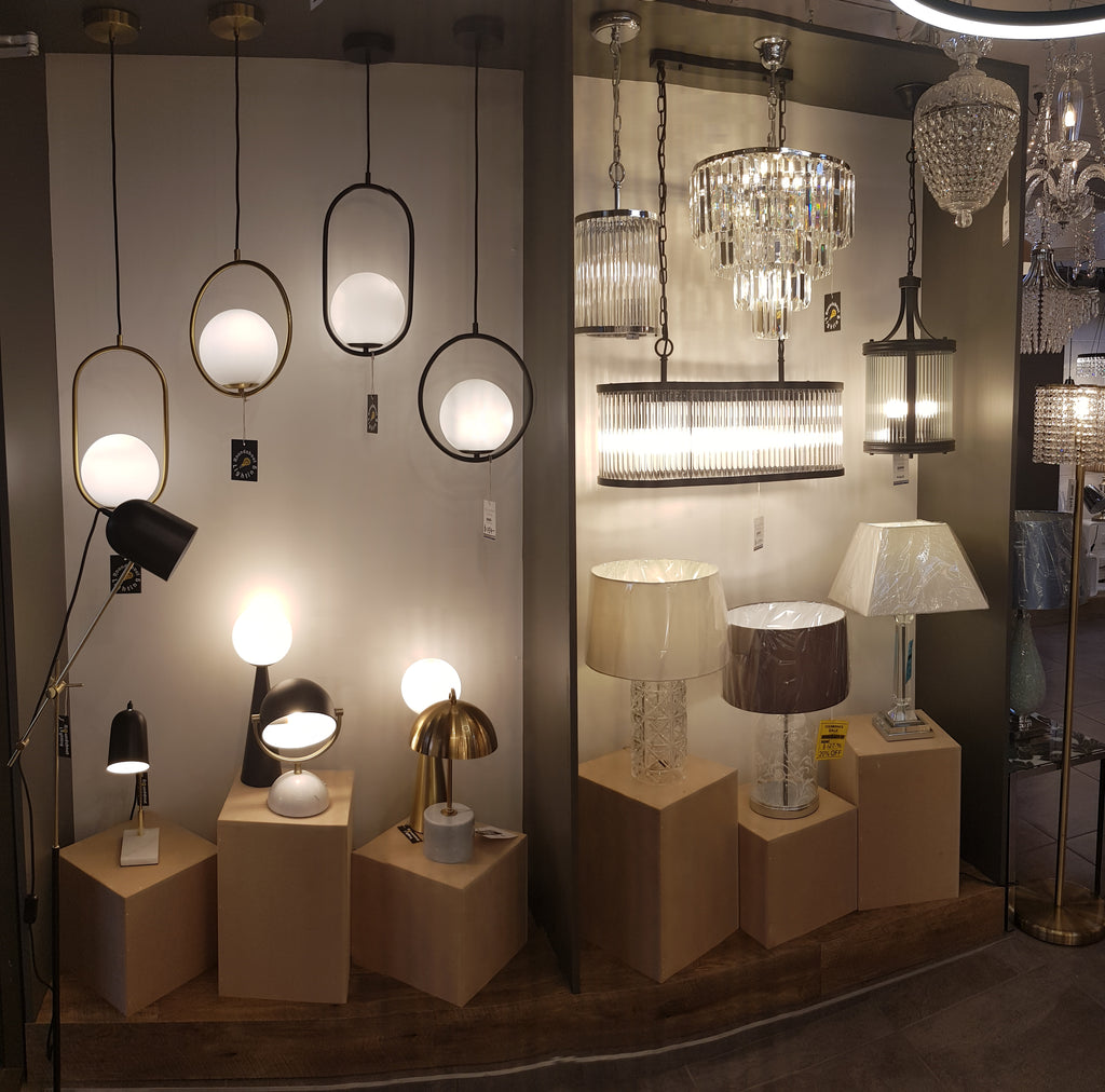 New Displays of all our New Lighting Products!