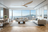 Eglo Currumbin 3 Blade Timber DC Remote Extra Large Ceiling Fan