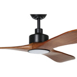 Eglo Currumbin 3 Blade Timber DC Remote Extra Large Ceiling Fan with LED Light