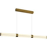 Charm Ribbed LED Linea Pendant Light Bar