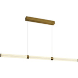 Charm Ribbed LED Linea Pendant Light Bar