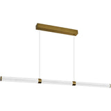 Charm Ribbed LED Linea Pendant Light Bar