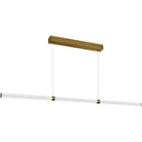 Charm Ribbed LED Linea Pendant Light Bar