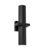 Briller Up/Down Exterior Wall Light Tube Black