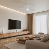 Calibo Breeze Silent Pro AC 4 Blade ABS Wall Control Ceiling Fan with LED Light