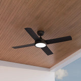 Calibo Breeze Silent Pro AC 4 Blade ABS Wall Control Ceiling Fan with LED Light