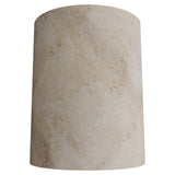 Inspire Crafted Travertine Up/Down Indoor Wall Light Beige