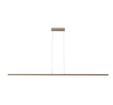 Aeris Fluted/Ribbed LED Linear Bar Pendant Light