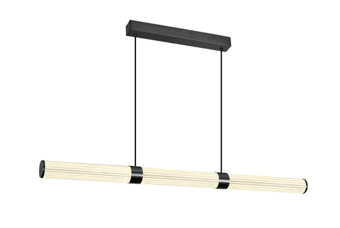 Charm Ribbed LED Linea Pendant Light Bar