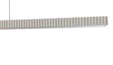 Prinia Fluted/Ribbed LED Linea Pendant Light Bar