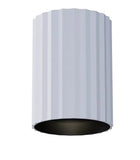 Canary GU10 Surface Mount Ribbed Downlight Can