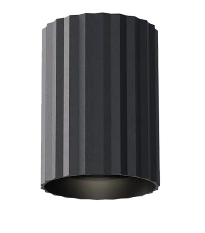 Canary GU10 Surface Mount Ribbed Downlight Can