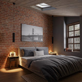 Canary GU10 1 Light Ribbed Tube Pendant