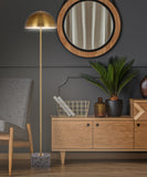 Domez Metal Dome Floor Lamp