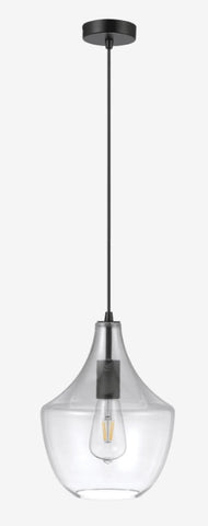 Sail 1 Light Modern Glass Pendant Light