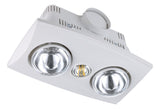 Eglo Laredo Bathroom 3in1 Light/Heat/Exhaust Fan White
