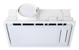 Eglo Marrakesh Bathroom 5 in 1 PTC Heat/LED Light/Night Light/Fan/Exhaust White