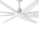 Eglo Santorini 8 Blade ABS DC Remote Extra Large Ceiling Fan