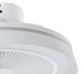 Eglo Vallonia DC Remote Control Close to Ceiling Fan with RGB LED Light