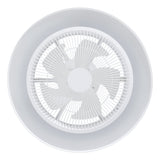 Eglo Vallonia DC Remote Control Close to Ceiling Fan with RGB LED Light