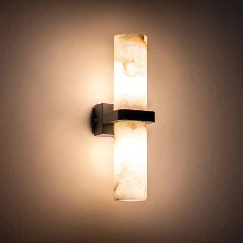 Albast Alabaster Glass Up/Down Wall Light