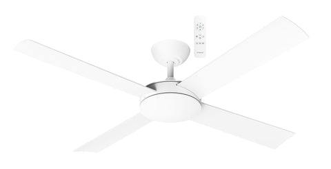 Martec Quantum DC 4 Blade ABS Remote Ceiling Fan White