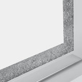 Hollywood Vanity Makeup Mirror 58x46cm with LED Light Crystal & Bluetooth Speaker