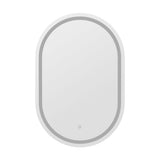Pill Oval LED Wall Mirror With Light