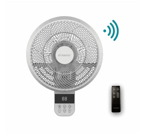 Martec Avalon DC Smart Wifi Remote Control 14'' 355mm Wall Fan