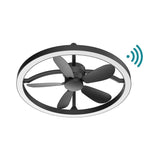 Martec Catalina DC Smart Wifi Remote Control Close to Ceiling Fan with LED Ring Light