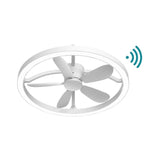 Martec Catalina DC Smart Wifi Remote Control Close to Ceiling Fan with LED Ring Light