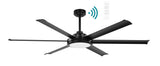 Albatross II DC 6 Blade Metal Large Smart Wifi Ceiling Fan