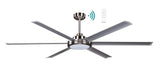 Albatross II DC 6 Blade Metal Large Smart Wifi Ceiling Fan