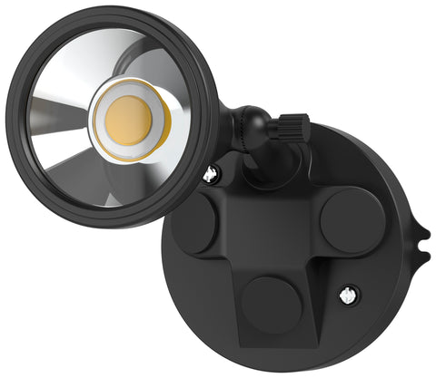 Lumio 10w LED Spot Flood Exterior Light Black