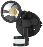 Lumio 10w LED Spot Flood Exterior Light Black