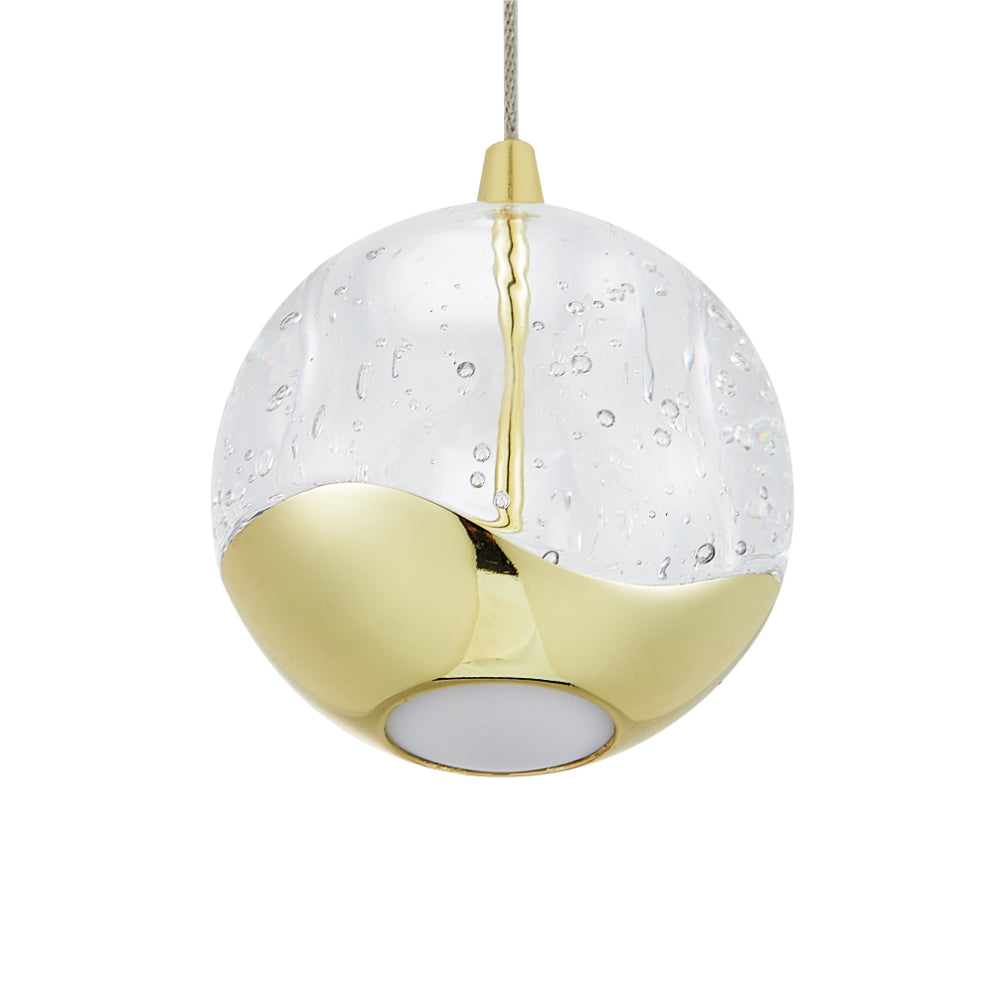 Segovia LED Glass Bubble Ball Sphere Pendant Light – Roundabout Lighting