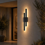 Ostel LED Ribbed Wall Exterior Light