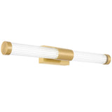 Bremen LED Ribbed Wall Vanity Light