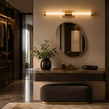 Bremen LED Ribbed Wall Vanity Light